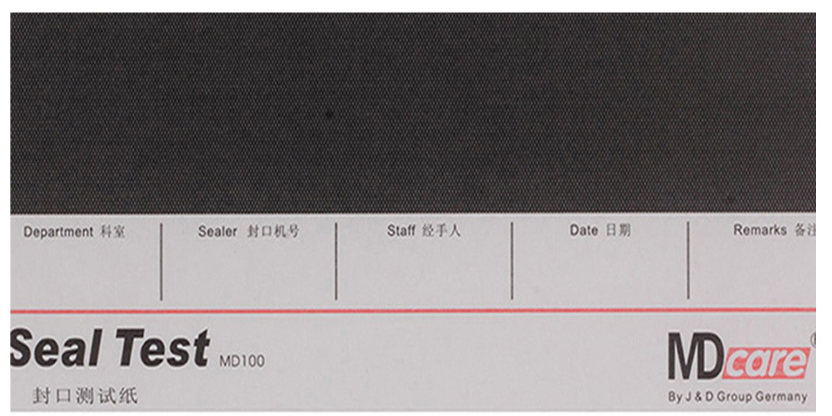 MDcare®MD100 High Temperature Sealing Test Paper